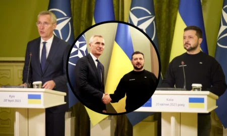 Șeful NATO după vizita surpriză la Kiev: „Viitorul Ucrainei este în NATO”