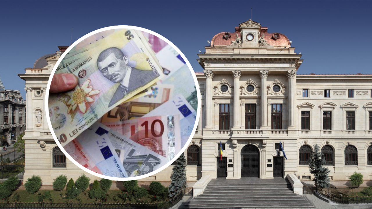 Anunțul BNR: Euro atinge nivel record față de leu, românii vor fi afectați de creșterea cursului valutar