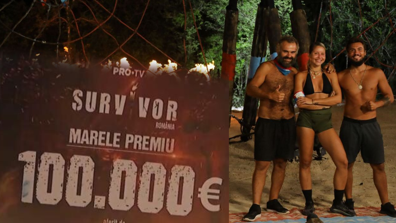 Câștigătorul Survivor România 2023. A primit marele premiu de 100.000 de euro