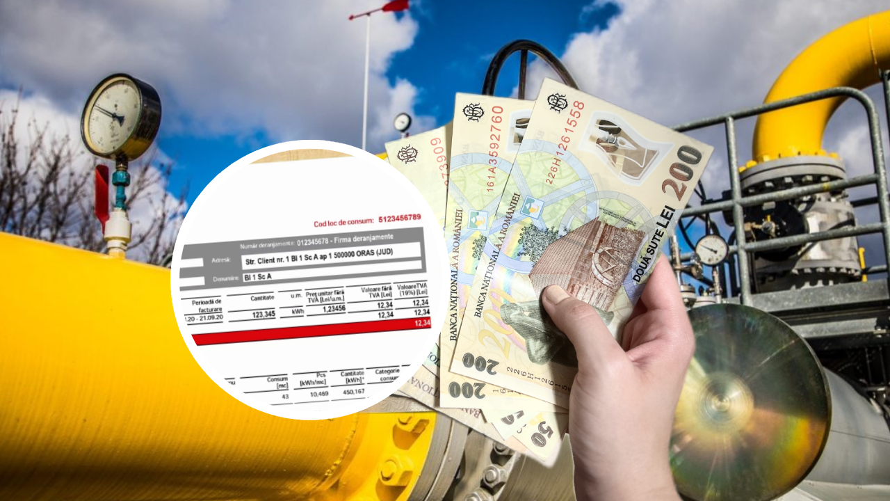 Românii pot primi banii înapoi! Furnizorii de gaze au trimis facturi de regularizare pe minus