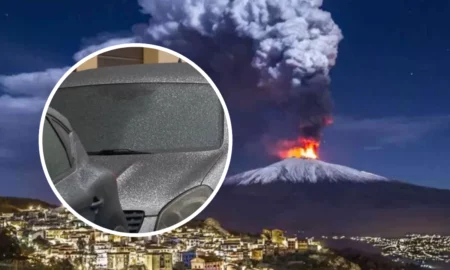 Vulcanul Etna a erupt! Furtună de Cenușă peste orașele Adrano, Bronte și Biancavilla