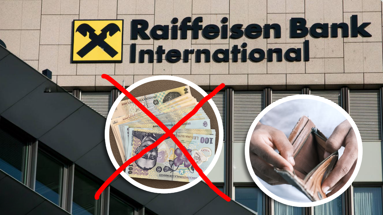 O bancă mare este pe cale de a da faliment. Ce se întâmplă cu Raiffeisen și BCR?