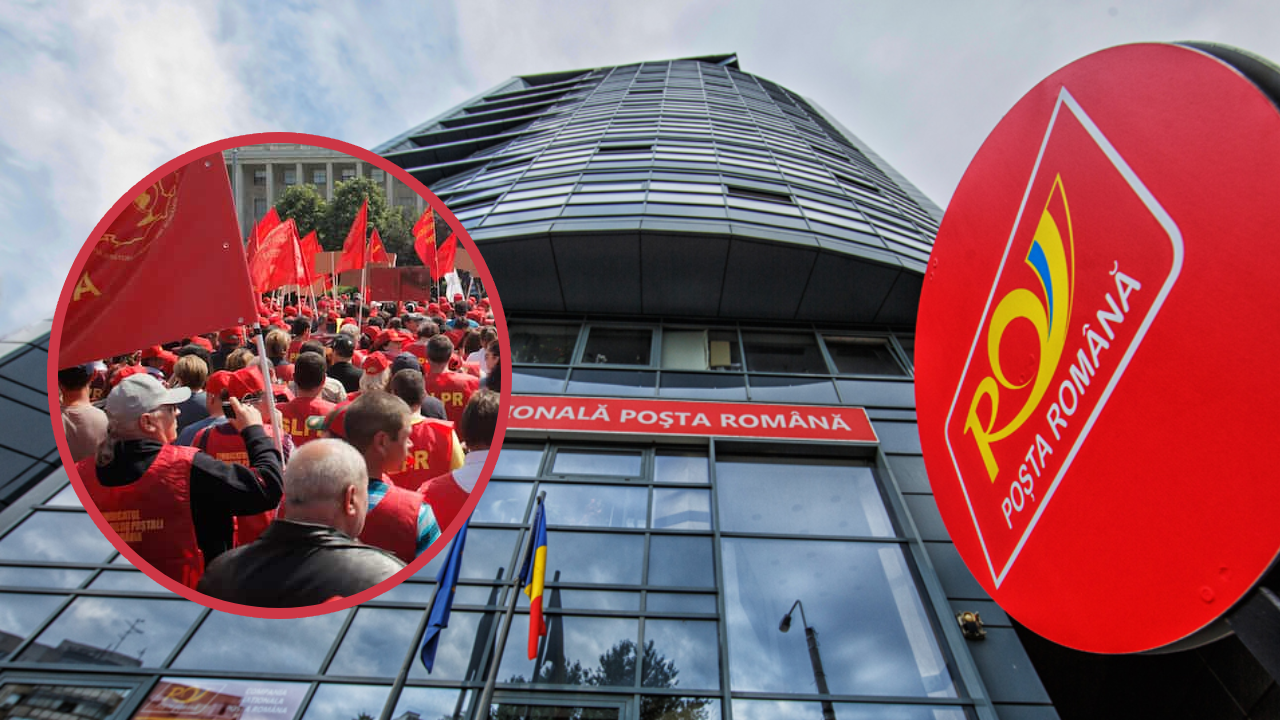 Angajații Poștei Române au făcut grevă! Cer creșterea salariilor și protejarea locurilor de muncă