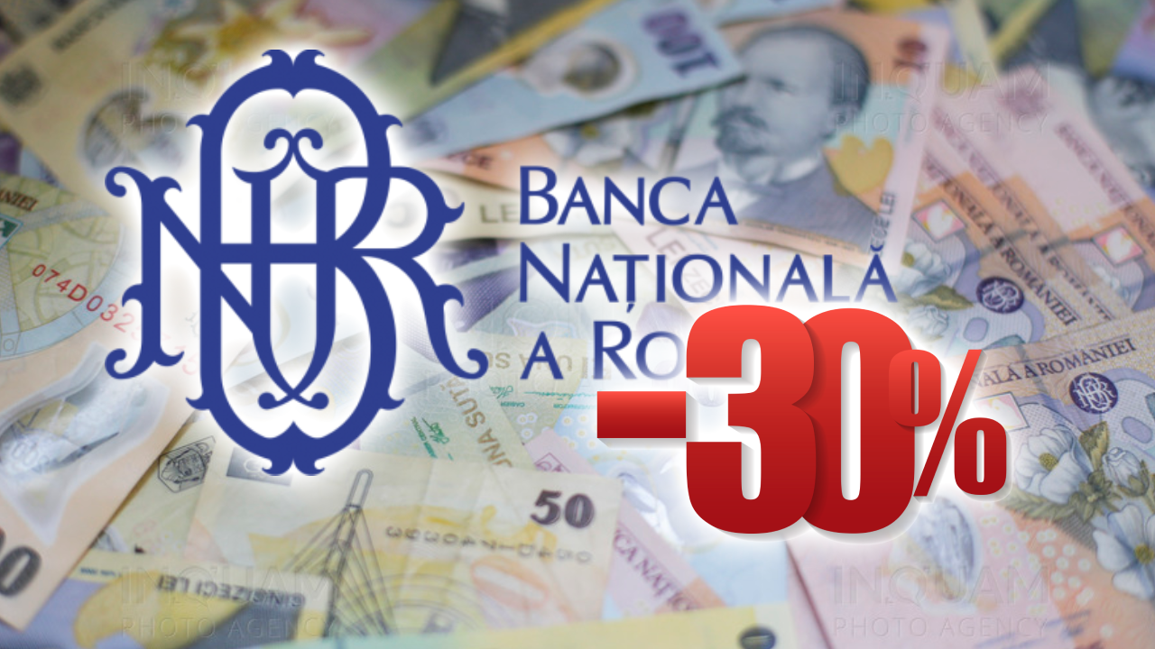 BNR a făcut anunțul: vești bune pentru toți românii, scăderi de până la 30%