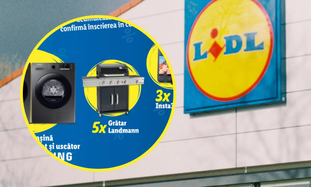 LIDL România oferă GRATUIT premii speciale pentru clienții cu card LIDL