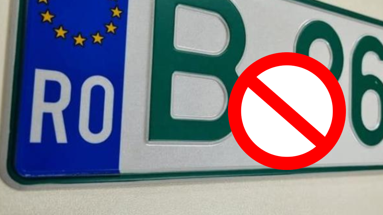 Interdicții neașteptate pentru șoferii români! Combinațiile de numere de înmatriculare care sunt strict interzise