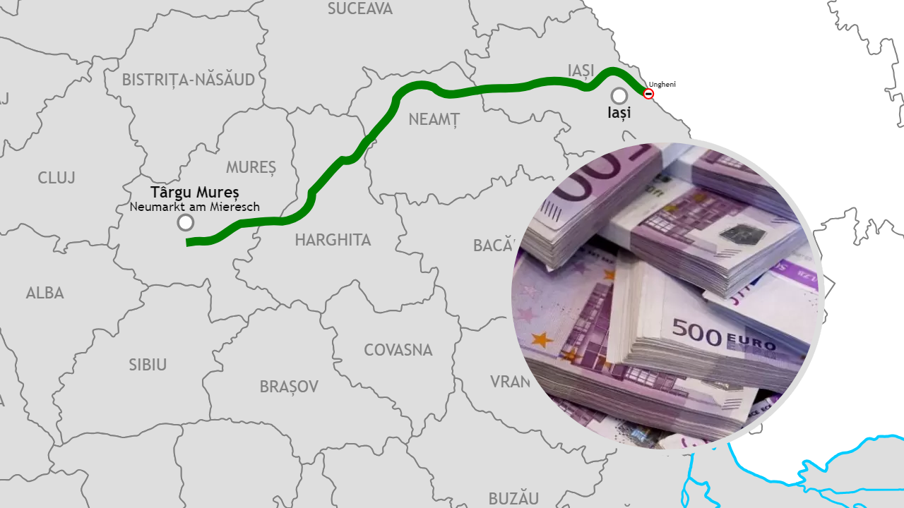 Autostrada A8: Record de costuri pentru conexiunea Moldova-Transilvania, 40 de milioane de euro pe kilometru