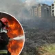 Incendiu monstruos în apropierea Pădurii Băneasa – Cartierul FeliCity sub asediu!