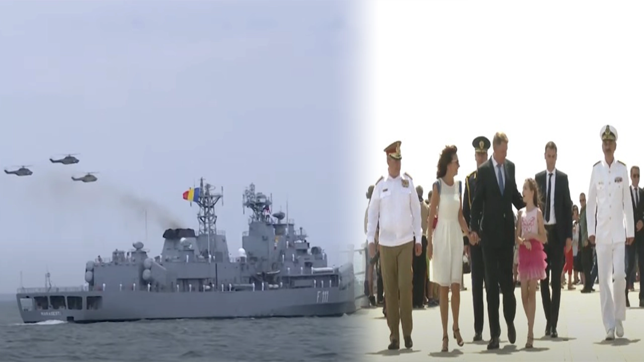 Klaus Iohannis onorează Ziua Marinei Române 2023. O sărbătoare de tradiție, curaj și mândrie națională.