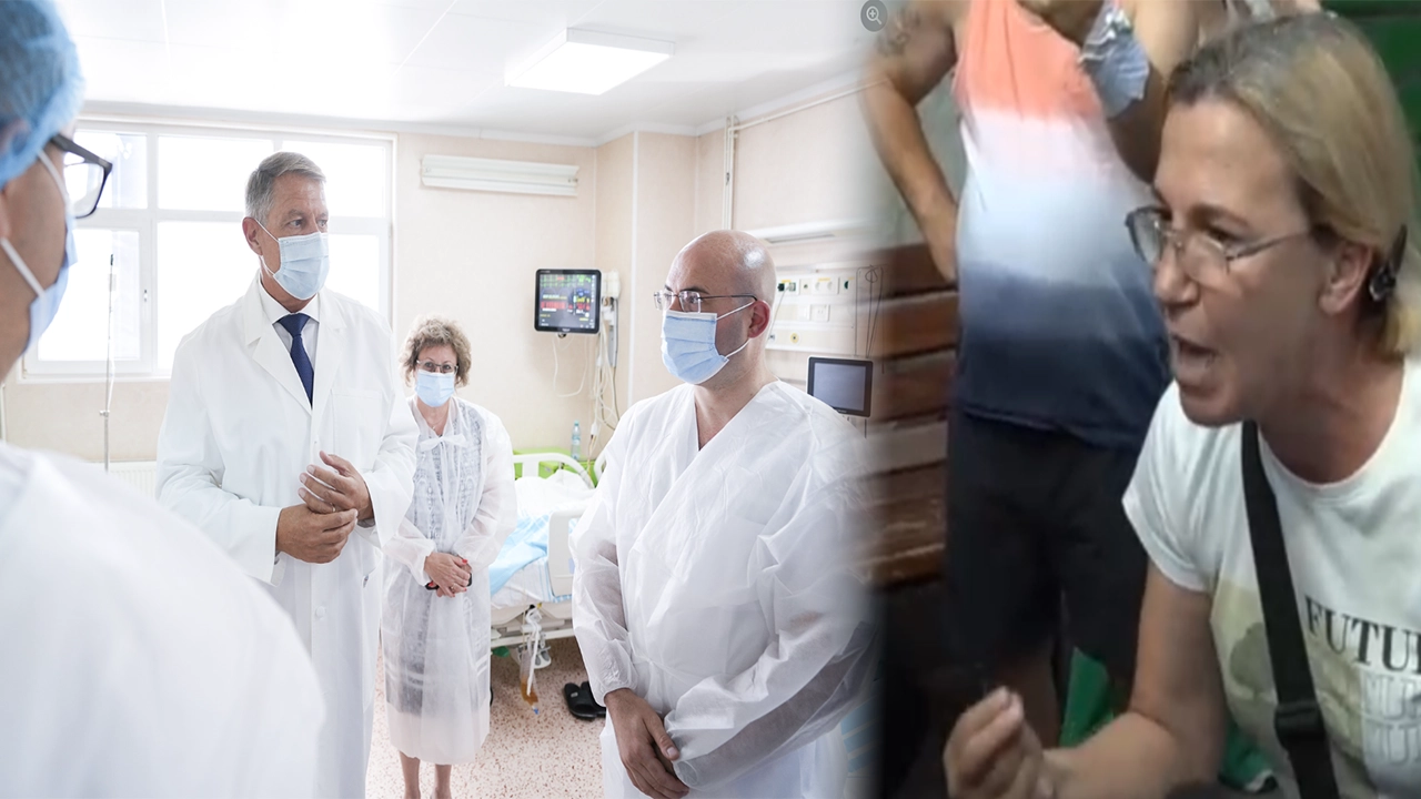 Vizita lui Klaus Iohannis la spitalul Floreasca stârnește controverse. Nemulțumiri legate de condițiile din spital ies la lumină