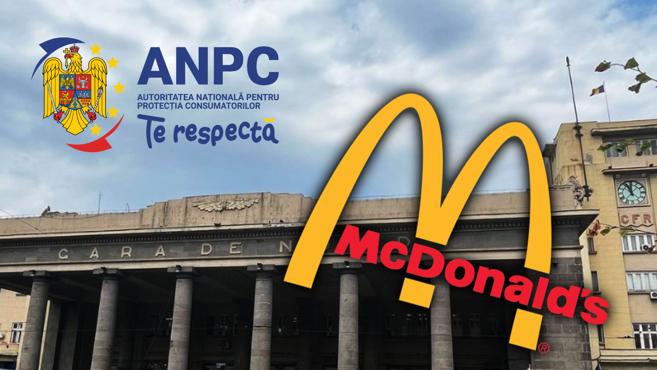 S-a închis McDonalds! ANPC a decis încetarea activității restaurantului în Gara de Nord
