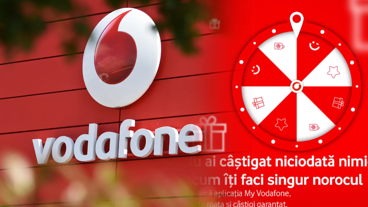 Vodafone oferă GRATUIT oportunitatea de a câștiga mai multe premii! Cum poți să profiți ca și client