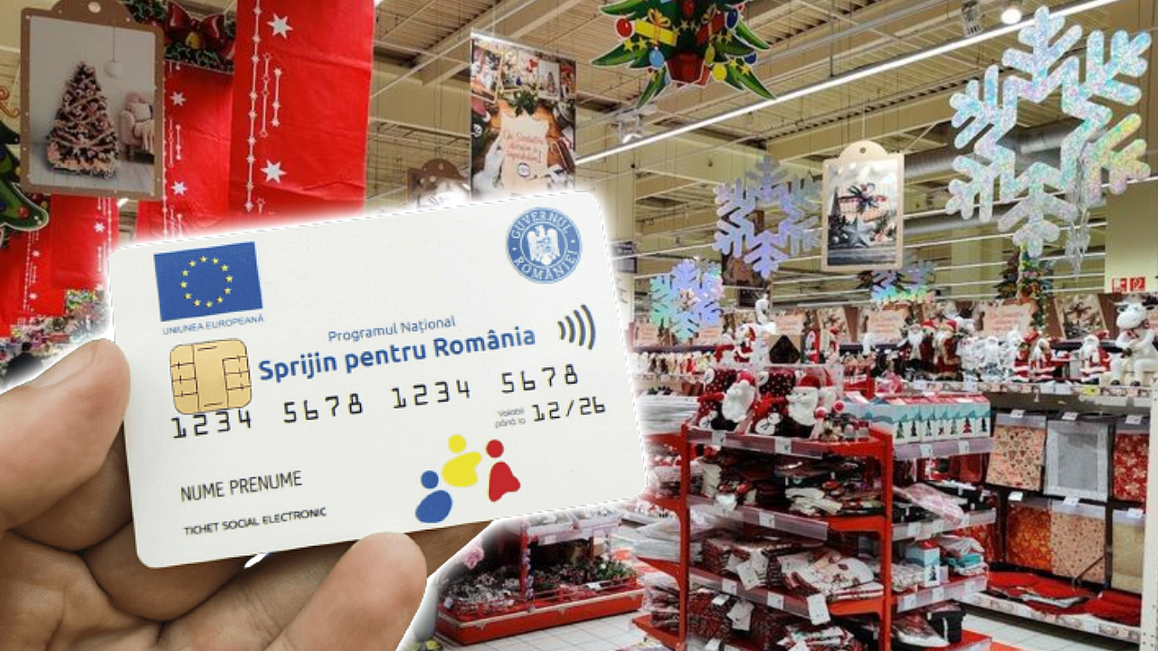 Vouchere de Crăciun pentru 2,5 milioane de români: Cum să beneficiezi de ajutorul de 250 lei!