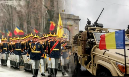 Parada militară de Ziua Națională adună forțe române și aliate în Piața Arcul de Triumf