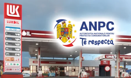 Lukoil amendată cu 55.000 de lei de ANPC și forțată să închidă temporar stația de la Ciolpani