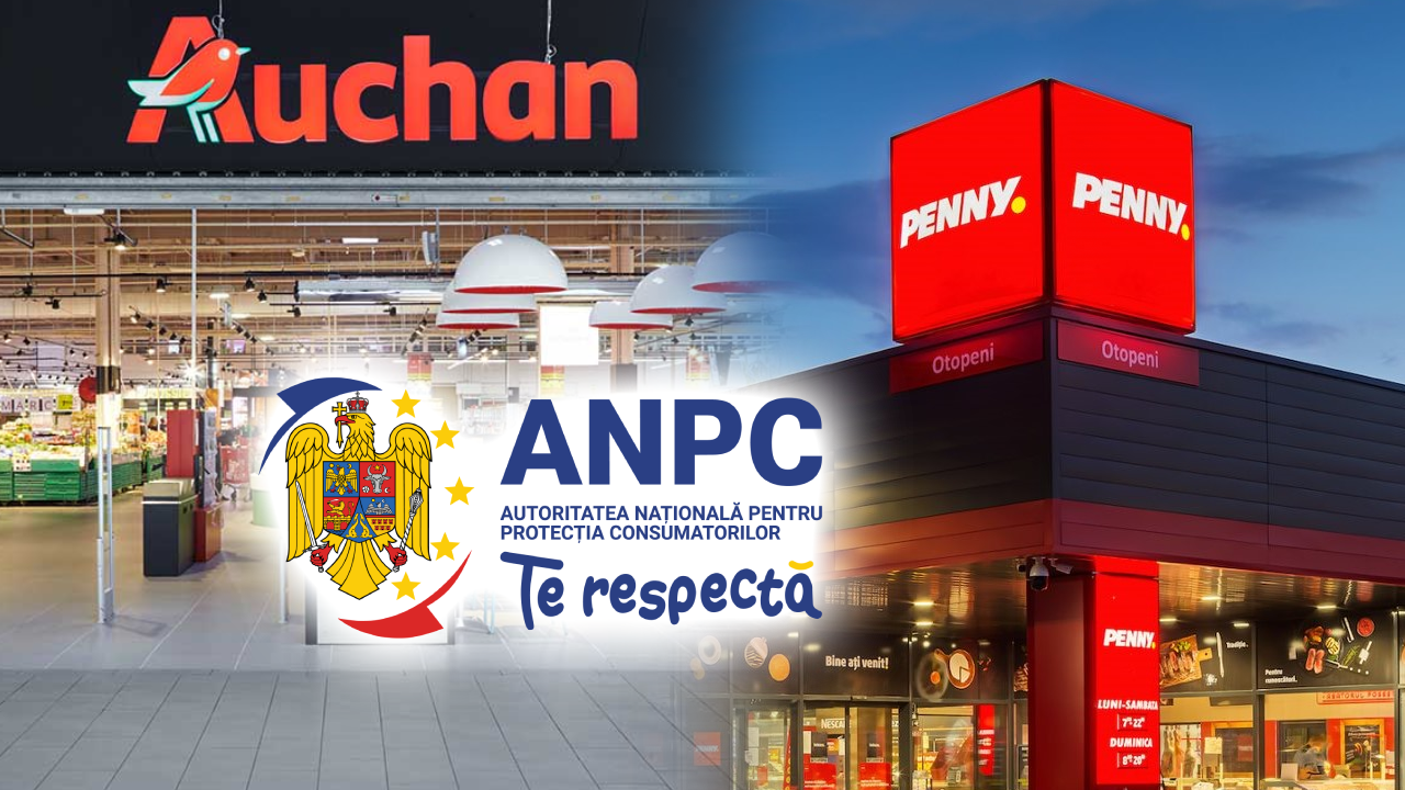 Controale ANPC dezvăluie nereguli șocante în magazinele Auchan și Penny!