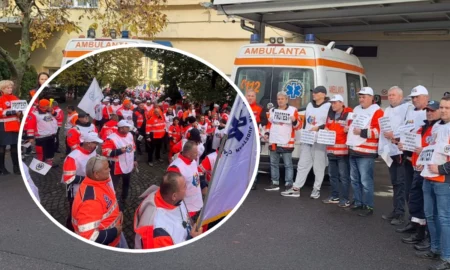 Greva foamei la Ambulanță: Sindicaliștii protestează împotriva noii legi a pensiilor