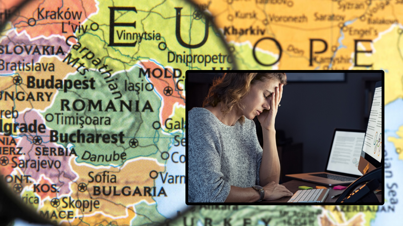 Românii, campionii muncii în Europa! Câte ore muncește un român comparat cu alte state din UE