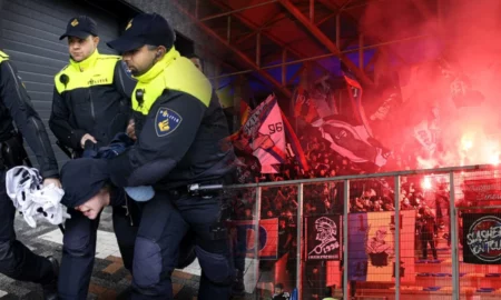 Tensiuni la Amsterdam! Confruntări violente înainte de meciul Ajax-AEK