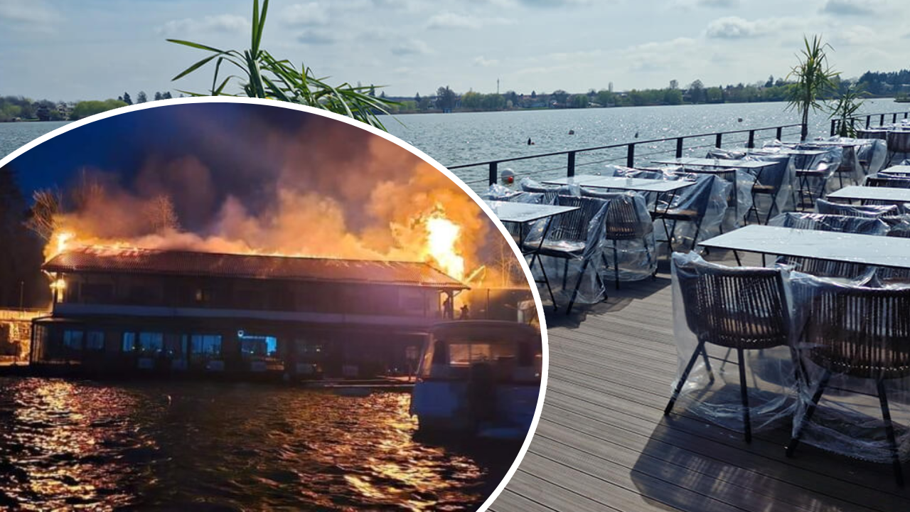 Incendiu devastator la Taverna Racilor din Snagov! Proprietarul: "sunt doar pagube materiale, în rest totul ok!"