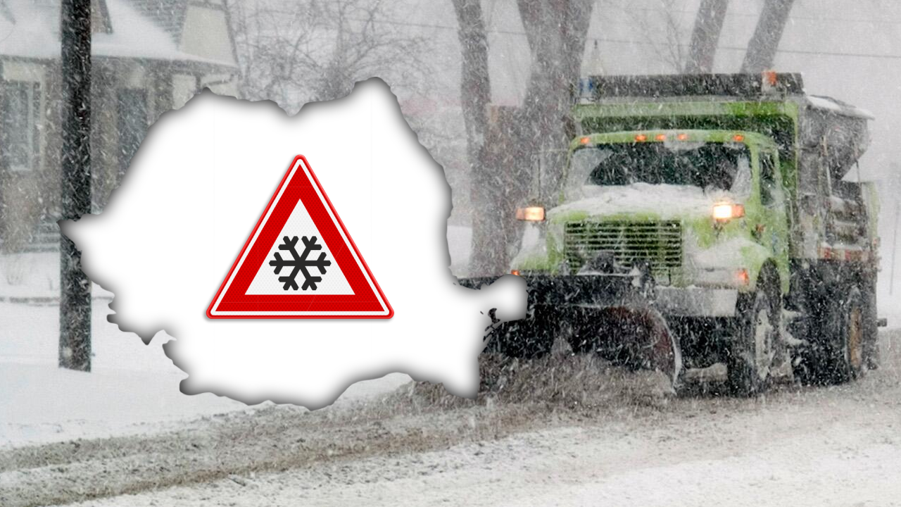 Iarna își intră în drepturi! Ciclon polar și temperaturi siberiene peste România