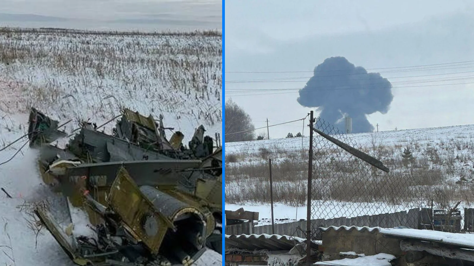 Tragedie aeriană în Belgorod Rusia! 65 de vieți pierdute în accidentul aviatic