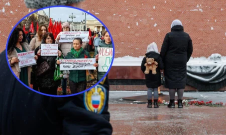 Protest inedit în inima Moscovei: Soțiile soldaților cer întoarcerea acasă