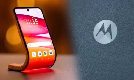 Motorola prezintă telefonul-portofel: un prototip ce se îndoaie pe mână