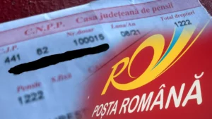 Până de sărbători, pensiile vor fi livrate de Poşta Română. Depinde de intrarea banilor în conturi