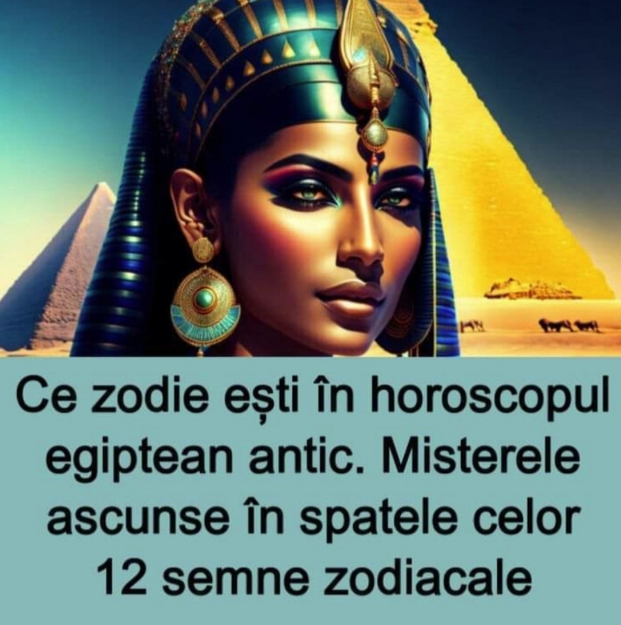 Misterele zodiacului antic egiptean: Cele 12 semne zodiacale și semnificațiile lor în comparație cu astrologia occidentală