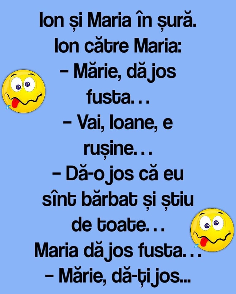 Ion şi Maria în sura.