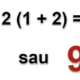Controversă globală în jurul unei probleme de matematică de gimnaziu: 6÷2(1+2) = 1 sau 9?