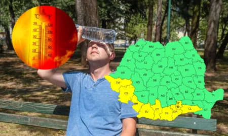 Avertizare meteo ANM de ultimă oră pentru români! Azi revine caniculă pentru cei din sudul României și nu numai