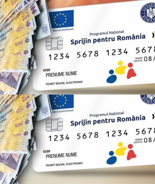 Peste 650 de milioane de lei pentru români. O nouă tranșă de 250 lei pe CARDURILE DE ALIMENTE