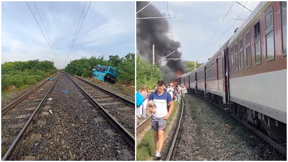 Video. Cel puțin 6 morți și mai mulți răniți după impactul dintre un tren și un autobuz, în Slovacia. Update