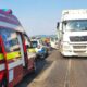 Planul Roșu activat în Satu Mare: accident între un camion și un microbuz cu zece persoane