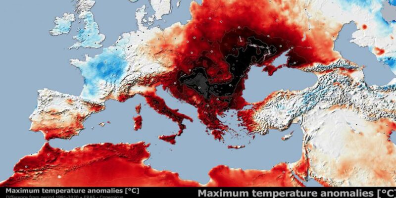 Când se termină valul de caniculă extremă din Europa. Experții spun că urmează furtuni și ploi torențiale