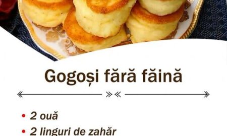 Gogoși fără făină cu iaurt – desert rapid și delicios, perfect pentru momentele dulci! Spune „SALUT” pentru rețeta completă!