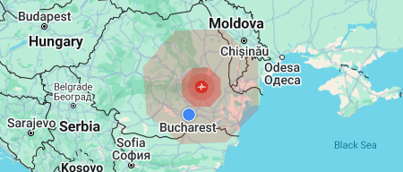 Cutremur în România, 5.3 pe scară Richter 16 septembrie ora 17:40