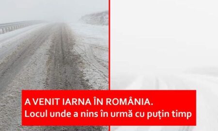 România sub zăpadă în septembrie! Iarna a venit devreme