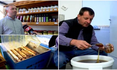 Mierea rară care vindecă organismul de boli şi e bogată în seleniu. Cât costă un borcan la un producător local