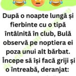 După o noapte lungă și fierbinte petrecută cu o tipă