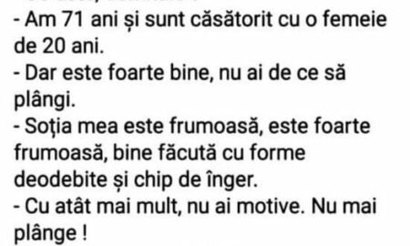 Un bătrân de 71 de ani, căsătorit cu o tânără de 20 de ani, își uită adresa și stârnește amuzamentul poliției