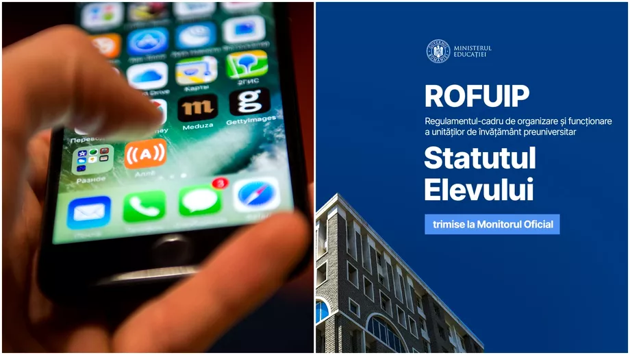 Fără telefoane mobile în școli pentru elevi. Pedepse și Modificările aduse de Statutul Elevului