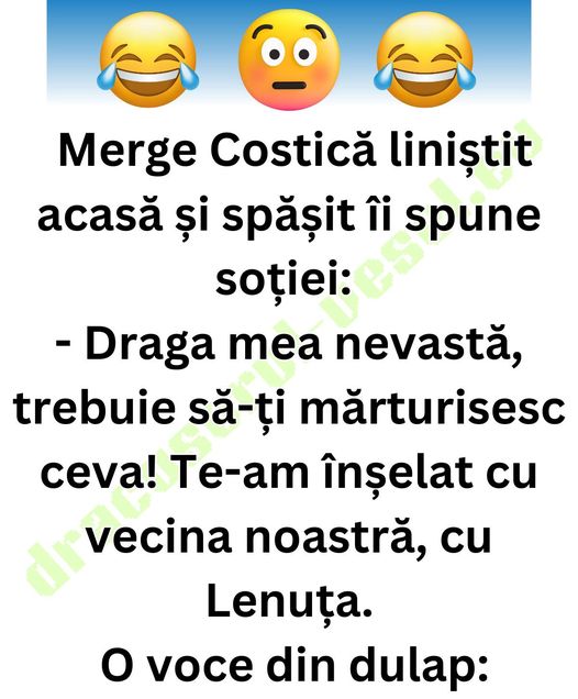 Draga mea, trebuie să-ți mărturisesc ceva