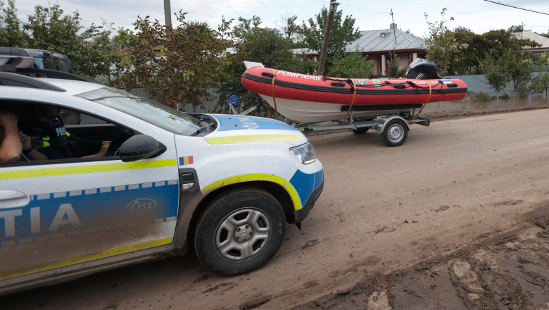 Evacuare de urgență în Galați din cauza avertizării Cod Roșu de inundații s-a încheiat. Ce au găsit oamenii la întoarcere