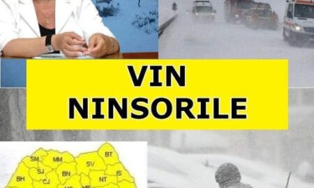 Prognoza meteo pentru prima parte a lunii noiembrie, în intervalul 4 -10 noiembrie