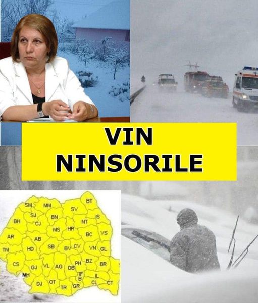 Prognoza meteo pentru prima parte a lunii noiembrie, în intervalul 4 -10 noiembrie