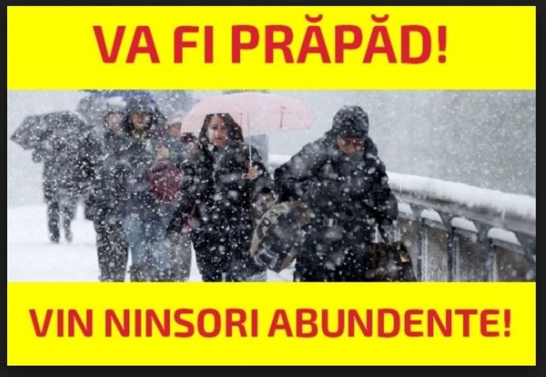 Alerte de viscol și ninsori în aproape toată țara, mii de locuințe au rămas fără electricitate. Începe IADUL ALB în România