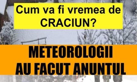 Meteorologii anunță o iarnă grea în București. Cum va fi vremea de Crăciun și în luna ianuarie 2025